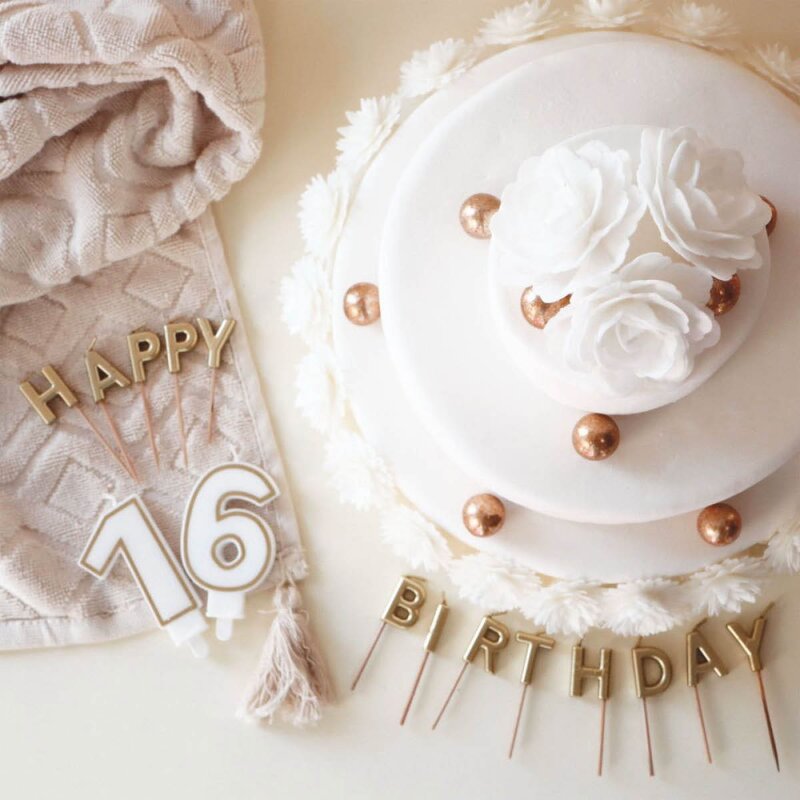 ScrapCooking Kakepynt rose 6 g 3 stk hvit