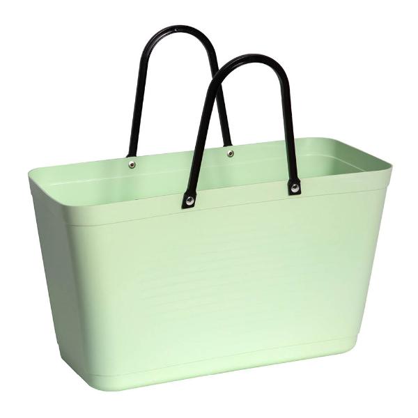 Hinza Green Plastic veske stor 15L lysgrønn