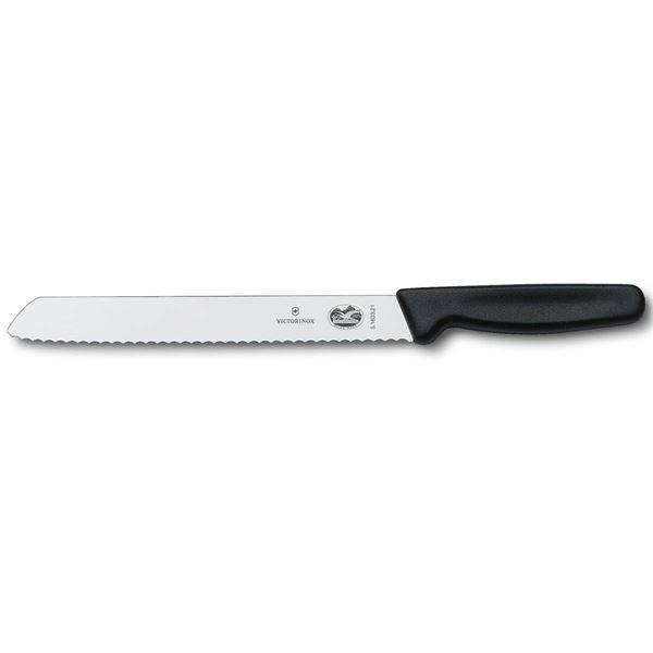 Victorinox Standard brødkniv 21 cm nylon svart