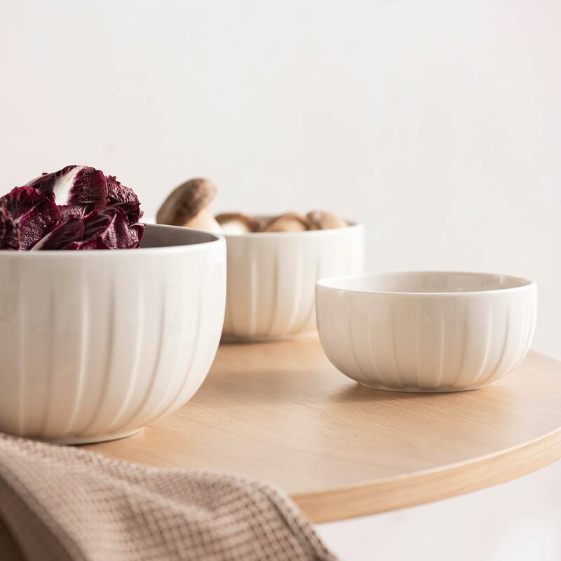 Stiernholm Senja skål 20 cm hvit