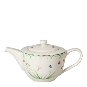 Villeroy & Boch Colourful Spring tekanne 1,3 L hvit/grønn