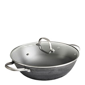 Satake Pure Pan traktørpanne 28 cm støpejern nitrering