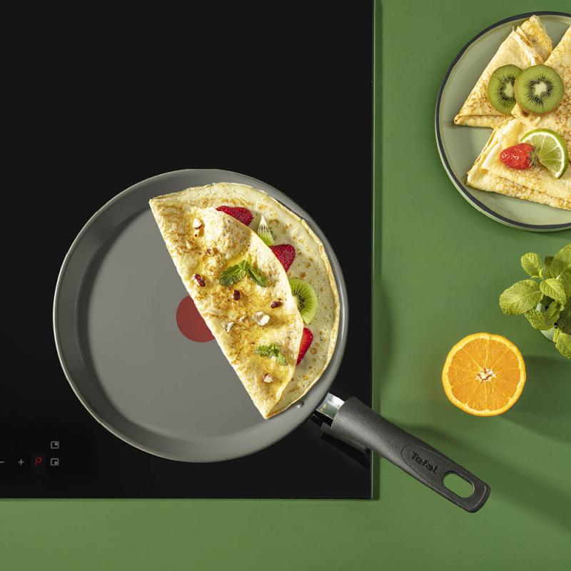 Tefal Reinvent pannekakepanne 25 cm grå