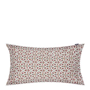 Lexington Putetrekk sateng 50x90 cm blomstret hvit/rød/grønn/beige