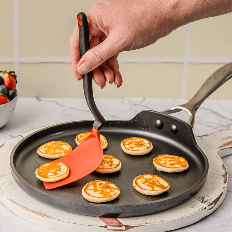 Dreamfarm Stekespade fleksibel liten 24,6 cm rød