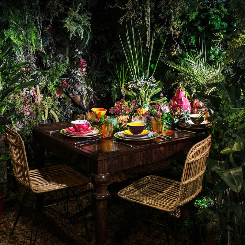 Bordallo Pinheiro Tropical Fruits skål 50 cl dragefrukt