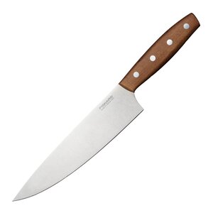Fiskars Folken kokkekniv 20 cm tre/stål