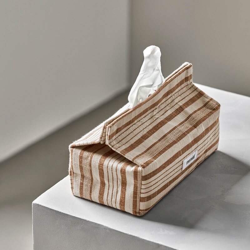 Meraki Lommetørkleholder 24x12,5 cm terrakotta