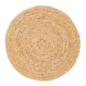 Ziczac Jute dekkebrikke D38 cm natur