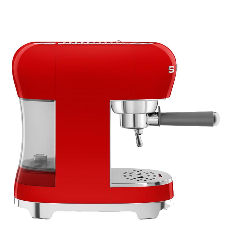 SMEG Espressomaskin ECF02 1 L rød