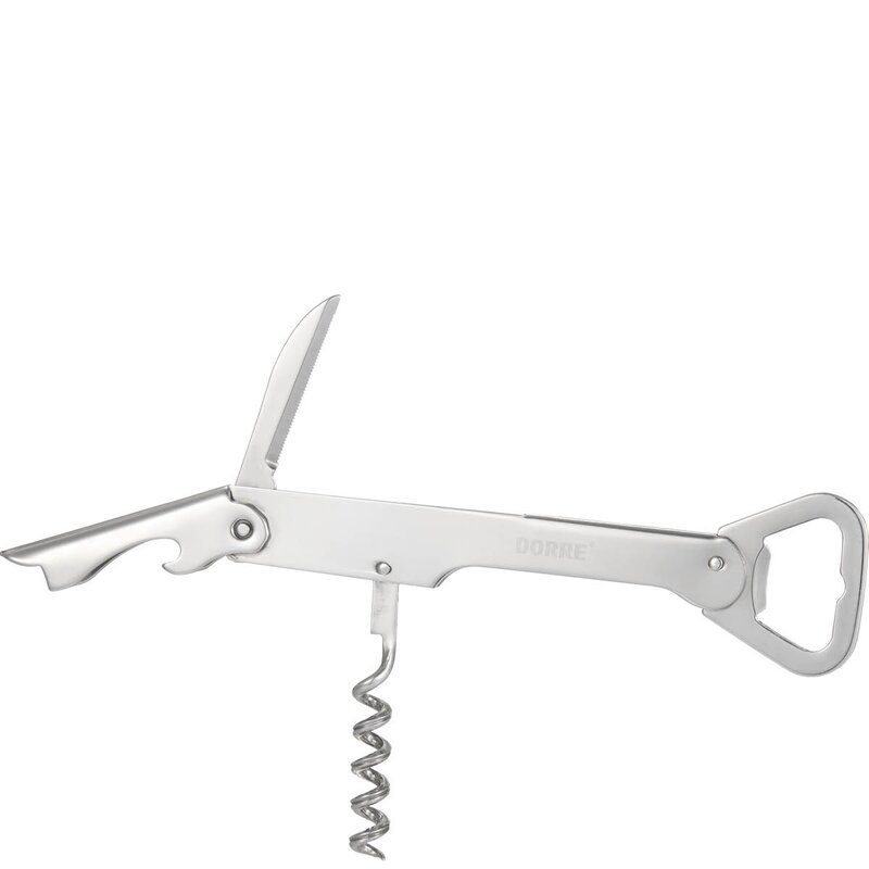 Dorre Varda Vin- og flaskeåpner 14,5 cm rustfritt stål