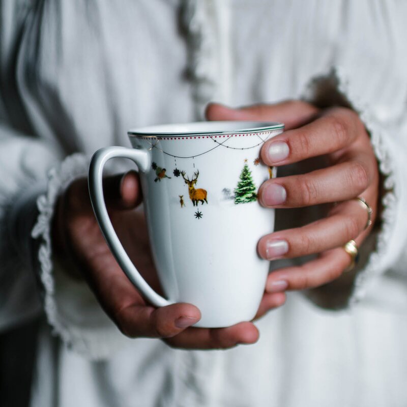 Wik & Walsøe Julemorgen Story krus 30 cl