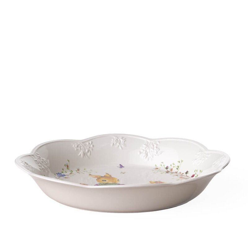 Villeroy & Boch Spring Fantasy Flower Meadow serveringskål 65 cl grønn/hvit