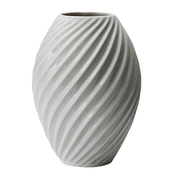 Morsø River vase 21 cm hvit