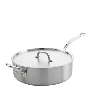 Samuel Groves Sautépanne med lokk 26 cm 3,5L rustfritt stål