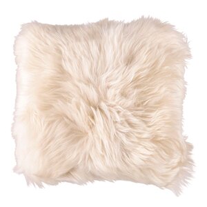 Natures Collection Pute new zealand saueskinn 40x40 cm taupe