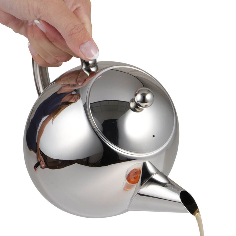 Karl Weis Tekanne i stål 1,2L