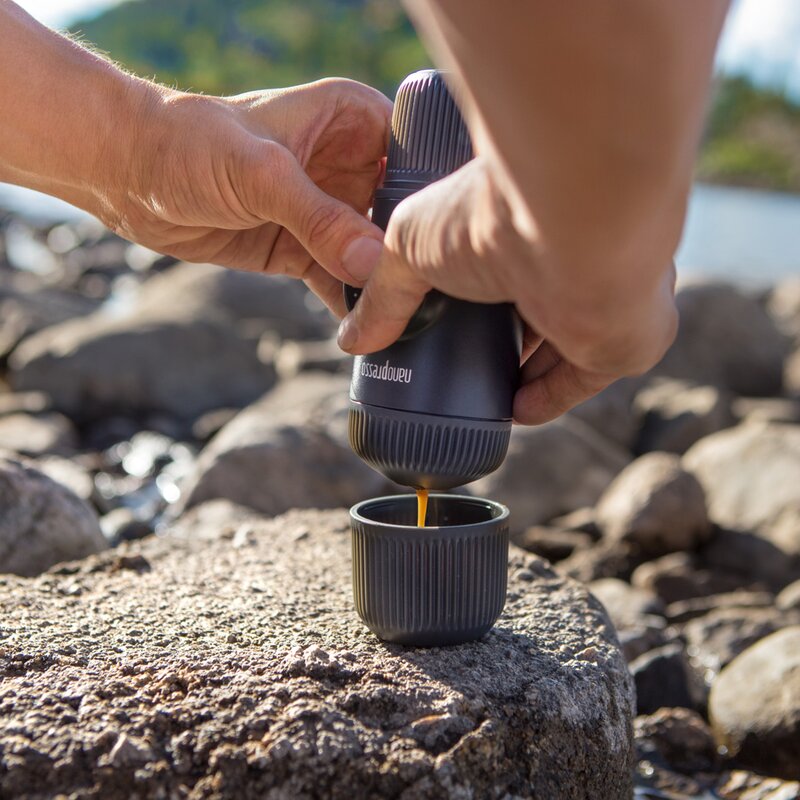 Wacaco Nanopresso bærbar espressomaskin grå