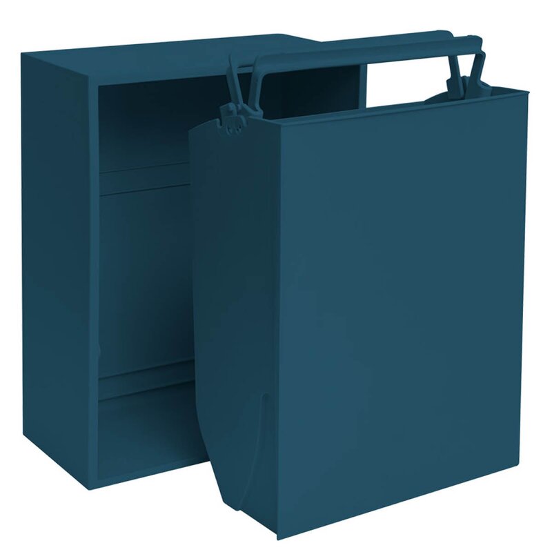 ReCollector Recycling kildesorteringsboks 30x15x40 cm Deep Dive Blue