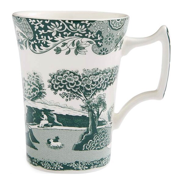 Spode Heritage Green Italian tekopp med skål 20 cl 