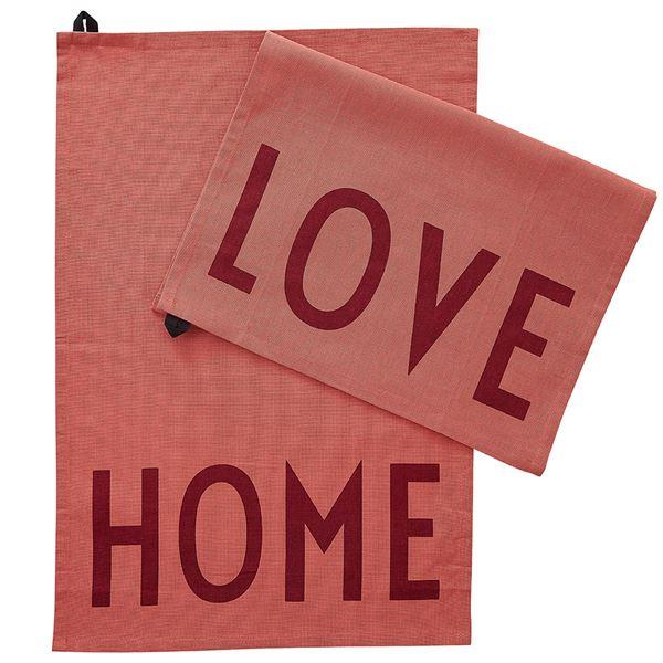 Design Letters Favourite kjøkkenhåndkle Home terracotta