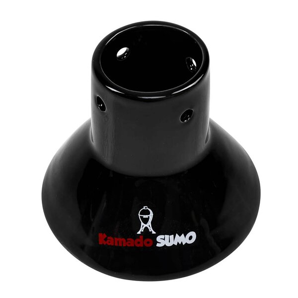 Kamado SUMO Beer Can Chicken grillrør til kylling 12 cm svart