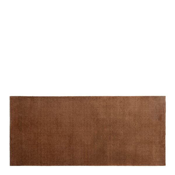 Tica Copenhagen Unicolor gulvmatte 200x90 cm cognac