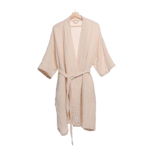 The Organic Company FINE badekåpe M/L stone