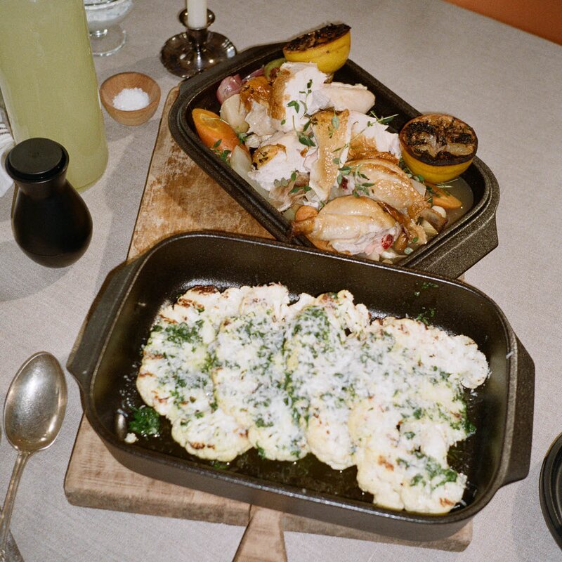 Rosendahl Ovnsfast fat cook with love 40x25,5 cm grå