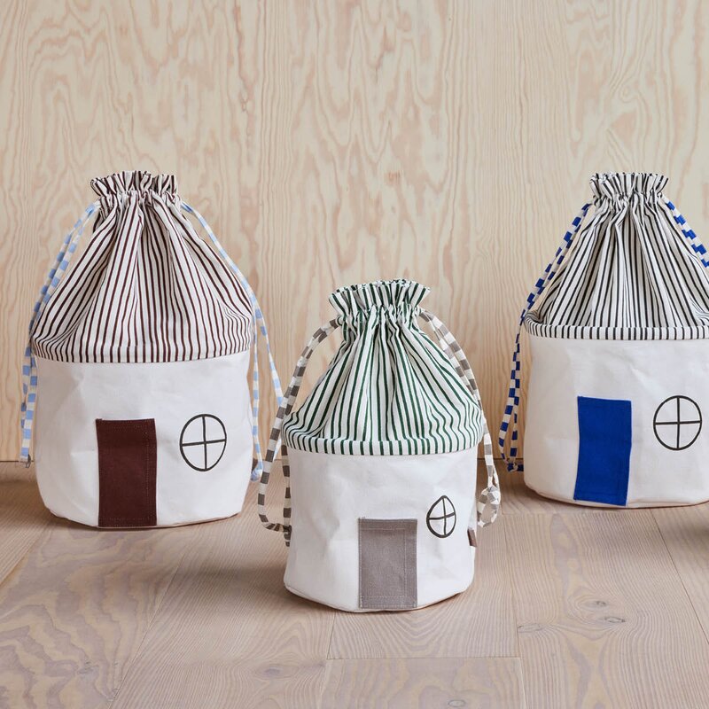 OYOY Koya oppbevaringskurv 34x34x52 cm Nutmeg