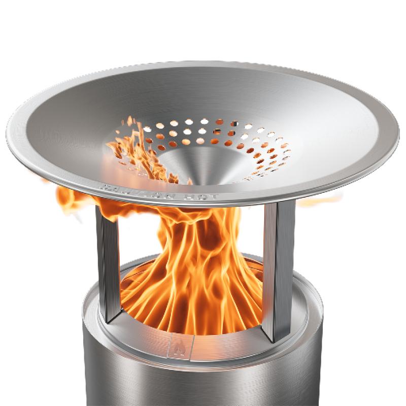 Solo Stove Mesa varmespreder silver