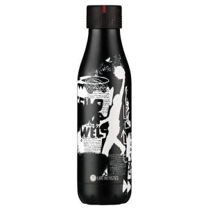 Les Artistes Bottle Up Design termoflaske 0,5L svart/hvit