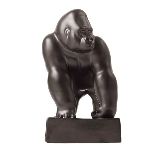 Royal Copenhagen Figur Stående gorilla 20 cm