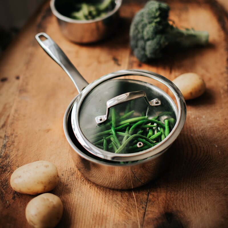 Dorre Trivence kjele med glasslokk 1,5L