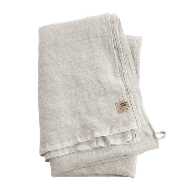 Lovley Linen Lovely Hamam badehåndkle lin 90x145 cm Light Grey