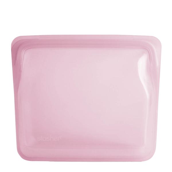 Stasher Stand-Up silikonpose medium 1,66L lys rosa