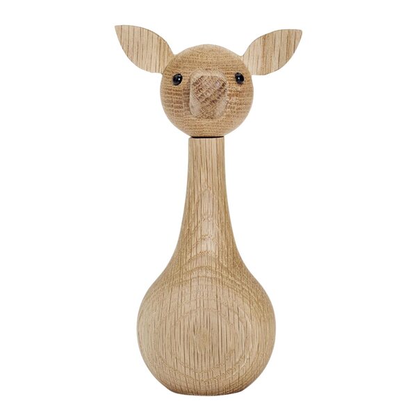 Andersen – Object Mrs. Deer 15 cm eik