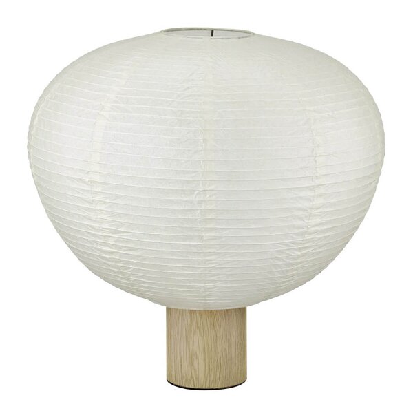Blomus Kami bordlampe 46 cm rispapir/eik