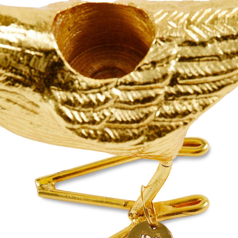 Pols Potten Flock Of Birds lysestake 12,5cm 2st gull