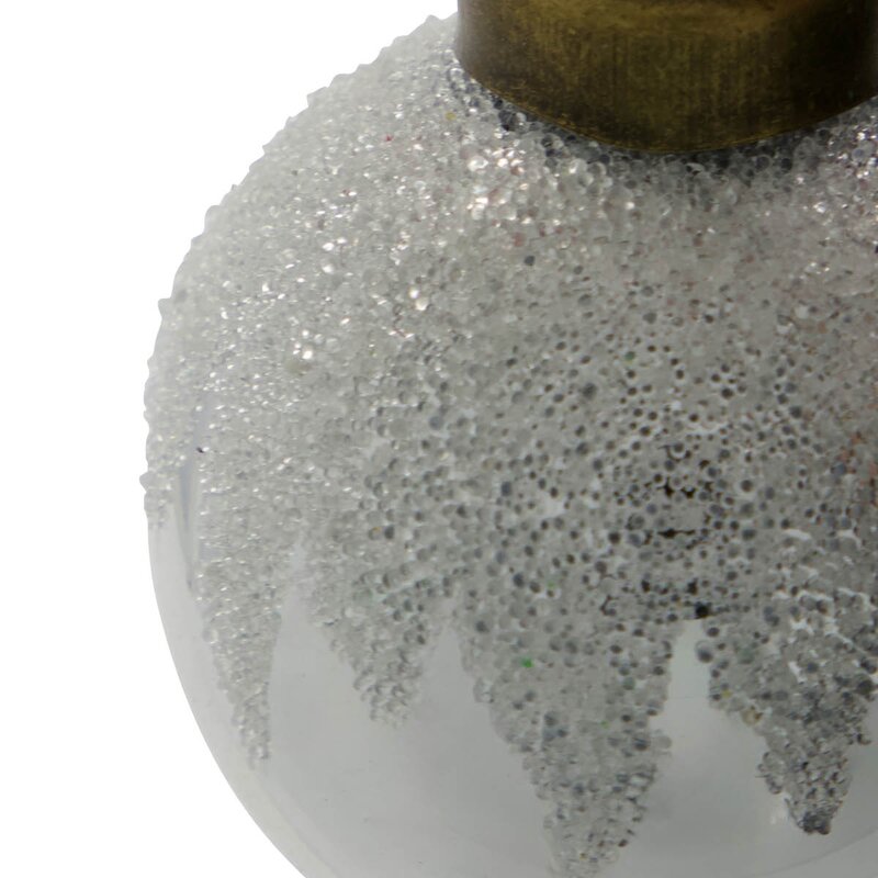 House Doctor Bano bordkortholder 6 stk sølv glitter