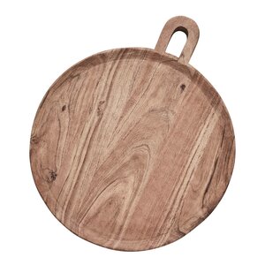 Lene Bjerre Merle tallerken 39 cm natur akasietre