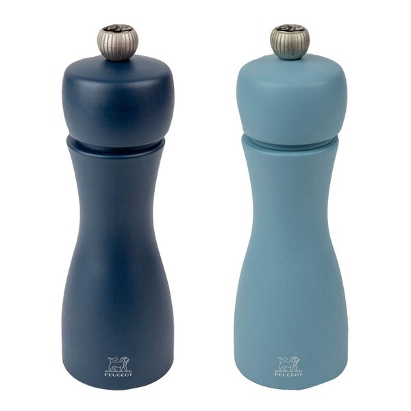 Peugeot Tahiti duo kvernsett 15 cm lyseblå/mørkeblå