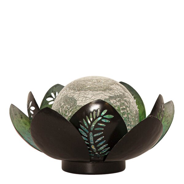 Star Trading Lilly solcelleddekorasjon 482-81 12x24 cm sølv