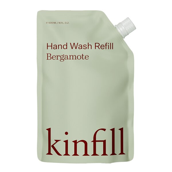 Kinfill Refill håndvask 500 ml bergamote