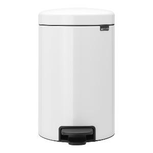 Brabantia NewIcon pedalbøtte 12L hvit