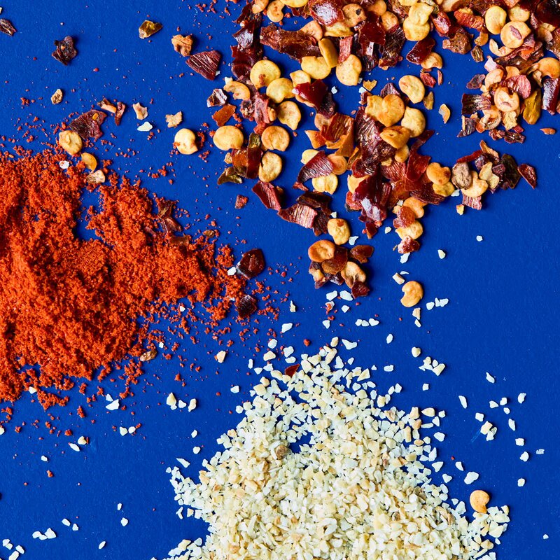 Nicolas Vahé Kryddersett 45g chilli, hvitløk, røkt paprika