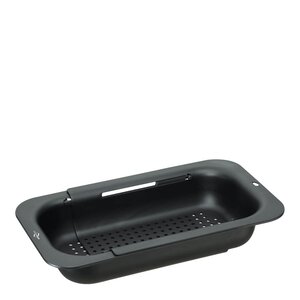 Küchenprofi Dørslag til vask justerbart 34 cm svart