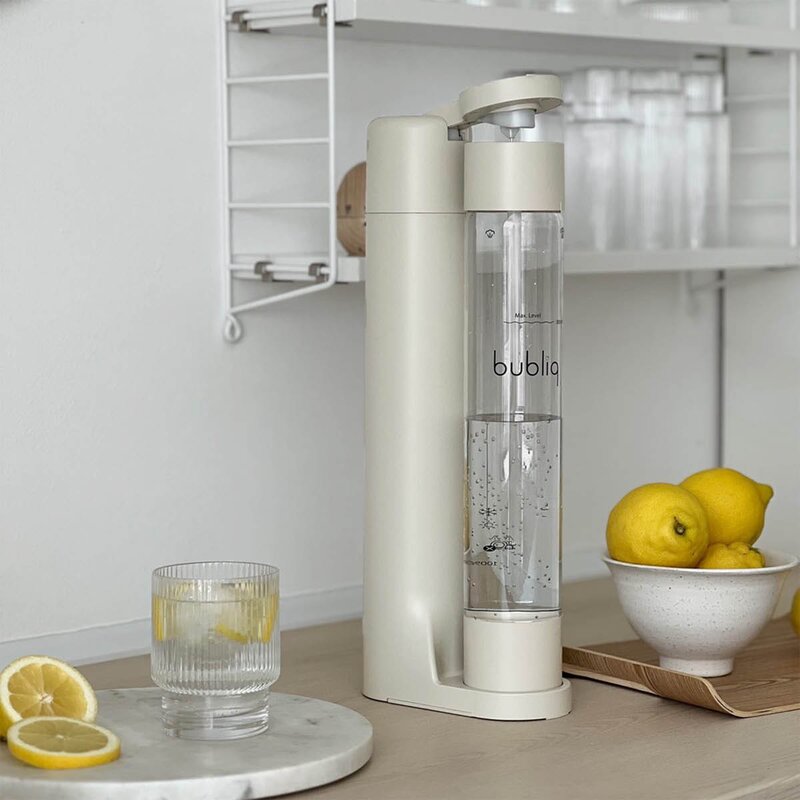 Bubliq Drink kullsyremaskin beige