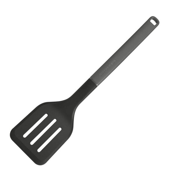 KitchenAid Classic stekespade perforert 34 cm charcoal grey
