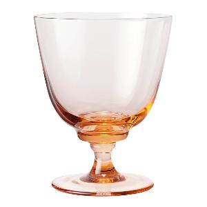 Holmegaard Flow glass med stett 35 cl champagne